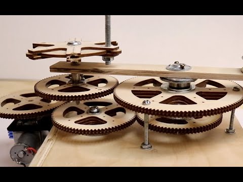 A new design for the second drawing-machine base