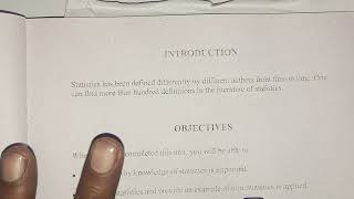 Code 1350: AIOU Unit 1, Statistics: Definitions of Statistics with full explanation and Example