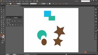 039 Creating compound path part 1 - Adobe Illustrator Tutorials For Beginners to Advanced