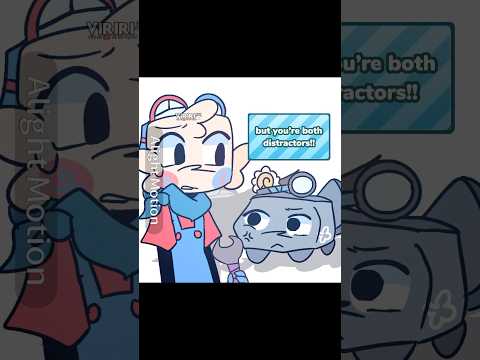distractors can(t) extract! /j // goob, pebble, tisha // #dandysworld #animation #roblox #edit