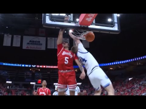 Bradley vs Drake Highlights 2025 MVC Championship | 2025 College Basketball Highlights