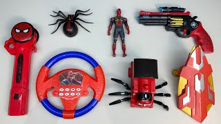 Marvel TOYS Spider-Man. Spider-Man mask. Unboxing Toy video. Versatile Marvel toys.