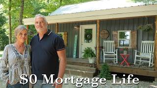 Our beautiful tiny house built w/ leftover construction materials