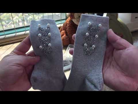 Pearl Diamond Socks