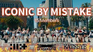 [K-POP IN PUBLIC | 1 TAKE] 'ICONIC BY MISTAKE' - LE SSERAFIM x ILLIT x KATSEYE | by @acey_dance