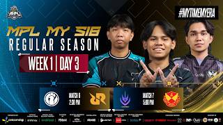 LIVE | [ENG] MPL MY Season 18 Week 1 Day 3