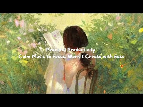 Peaceful Productivity – Calm Music to Focus, Work & Create with Ease
