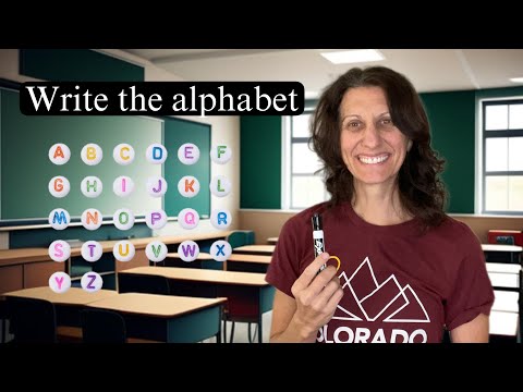 Learn upper and lower case