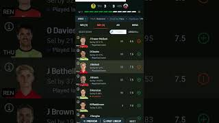 THU vs REN #dream11Team/Sydney Green 💚 vs Melbourne Red ♥️ #dream11 Team Predection #bbl2024 #bbl14