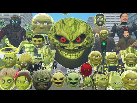 NEW UPGRADE LIN GANG MOON VS LIN GANG MUTANT BOSS & ALL LIN GANG SKIBIDI LINGANG BIG CITY in GMOD