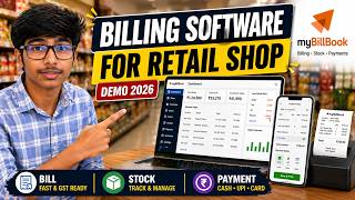 Billing Software for Retail Shop Demo | myBillBook for Billing, Stock & Payments
