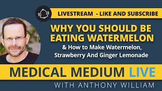 Why You Should Be Eating Watermelon & How to Make Watermelon, Strawberry And Ginger Lemonade