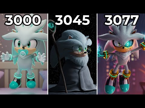 Evolution of Silver the hedgehog