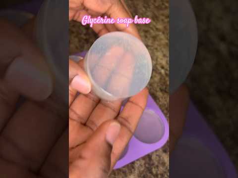 Ultra clear glycerin base soap.              #fypシ゚viral #shorts
