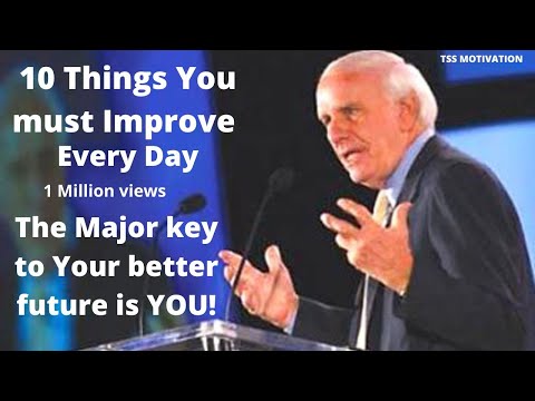 10 Things You Must Improve Everyday Jim Rohn |Best Motivational|
