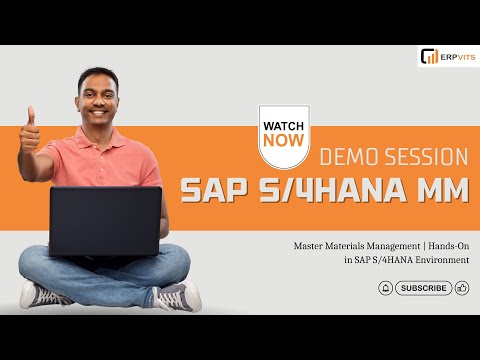 SAP S/4HANA MM Live Demo | Hands-On in SAP S/4HANA Environment