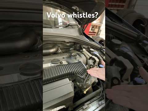 Volvo Whistling? #automobile #mechanic #car #volvowhistle #volvo