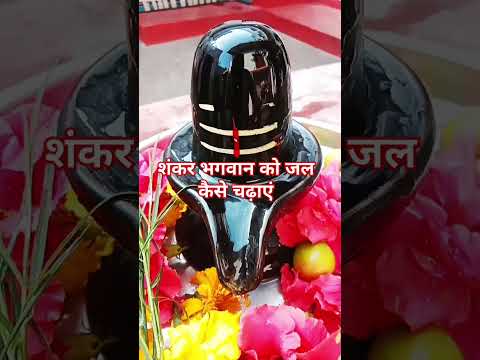 शंकर भगवान को जल कैसे चढ़ाएं#shortvideo #panditpradeepmishrajikeupay #trendingshorts