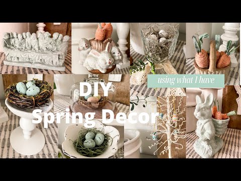 Shop My Inventory | DIY Spring Decor | Bunnies & Eggs & Carrots