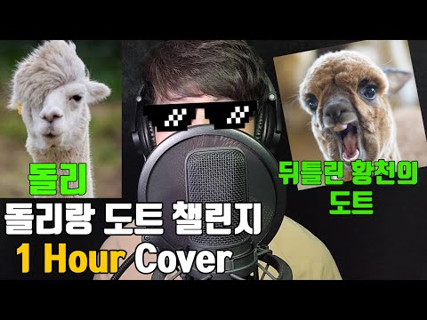 돌리랑 도트가 제일 좋아 커버 쉬지않고 1시간동안 불러보았다 무호흡 빡커버 | 투잰