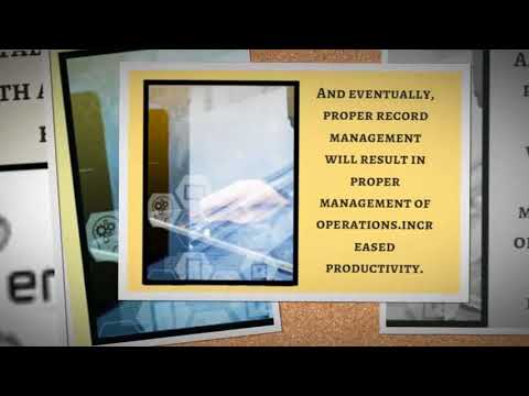 Custom database development for secure record management