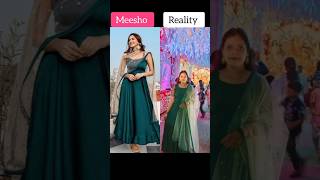 Meesho v/s Reality trending dress #meesho#meeshohaul#meesho#vs#reality#fashion#womensclothing#dress