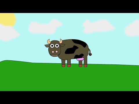 The cutest little cow