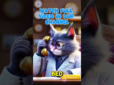 Five Little Kittens Jumping on the bed. Watch full video in our channel. #nurseryrhymes #kidssongs