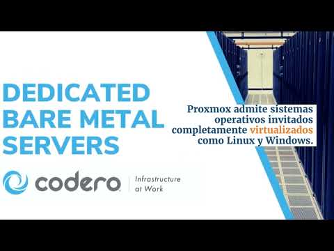 Codero se ha asociado con Proxmox