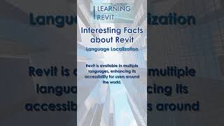 INTERESTING FACTS ABOUT REVIT | LANGUAGE LOCALIZATION #learningrevit #revit #bim