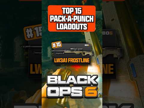 Top #15 Pack-A-Punched Weapons