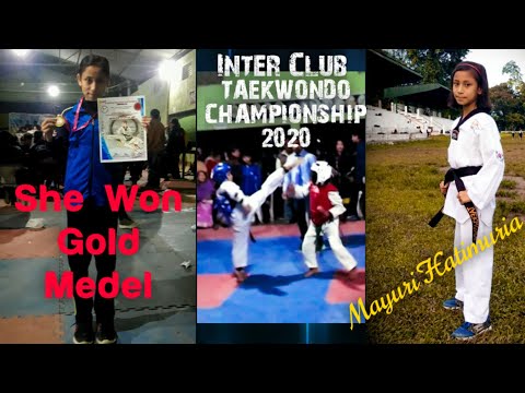 My Sis Mayuri Hatimuria Won Gold Medel 🥇 | Inter Club Taekwondo Championship  | Vlog #15 | Mr Kalyan