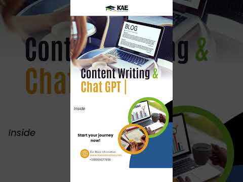 Content Writing & chatgpt online course