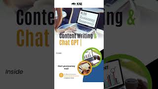 Content Writing & chatgpt online course