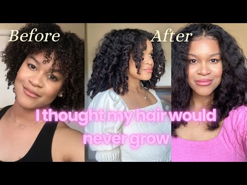 Retained Length by Giving Up Weave and Learning to Do My Hair | Stretched Styles