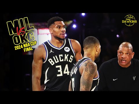 Milwaukee Bucks Full Team Highlights vs Thunder 🏆 | 2024 NBA Cup Final  | FreeDawkins