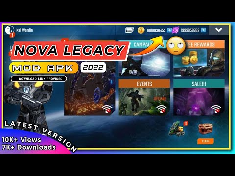 [2024] NOVA Legacy Mod APK 5.8.3c | All Unlimited | Download Link🔥🔥