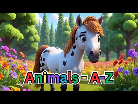 🐻 Animals A to Z Sing Along for Kids | Nursery Rhymes | Kids Songs | Fun Learning 🦄