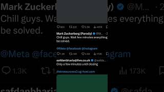 #facebook #facebooklogout #facebookproblem #instagram #instagramlogout #metalogout #metaproblem