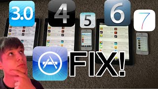 How to FIX the App Store on iOS 3-7