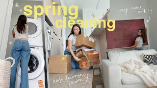 SPRING CLEANING VLOG (in between fun activities lol)