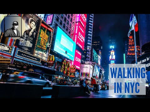 Walking In The Rain In NYC