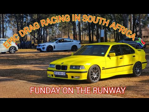 Funday on the Runway ✨️ Epic Drag Racing in South Africa 🇿🇦 #car #dragrace #southafrica #funday