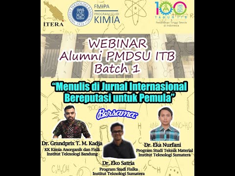 Semua yang perlu diketahui sebelum melakukan submission ke jurnal internasional - Dr. Eka Nurfani