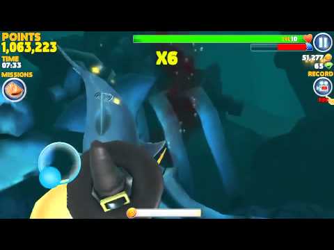 Hungry Shark Evolution gameplay!