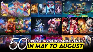50 UPCOMING EVENT & SKIN | FREE COLLECTOR, KAGURA LEGEND, BLEACH & DEMON SLAYER COLLAB, MISTBENDER