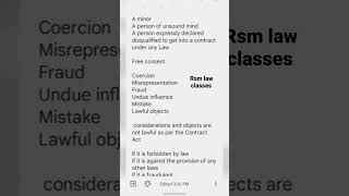 essentials of a valid contract (Section 10 of indian contract act)