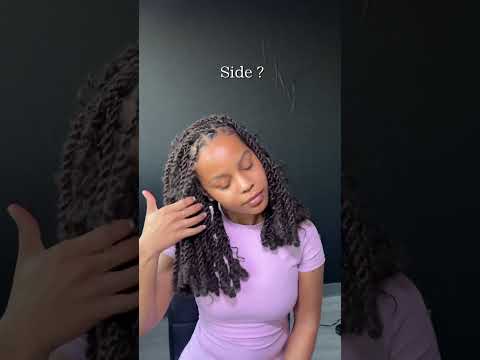 What’s your favorite parting style ? 🦋🦋#invisiblelocs