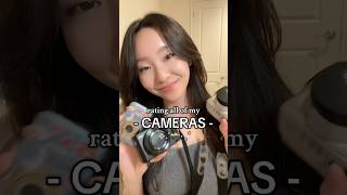 MY CAMERA COLLECTION these cameras genuinely catfish me… #cameras #canong7x #collection #cameratips