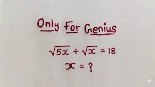 Nice algebra square root simplification || only genius get this right ✅️ 